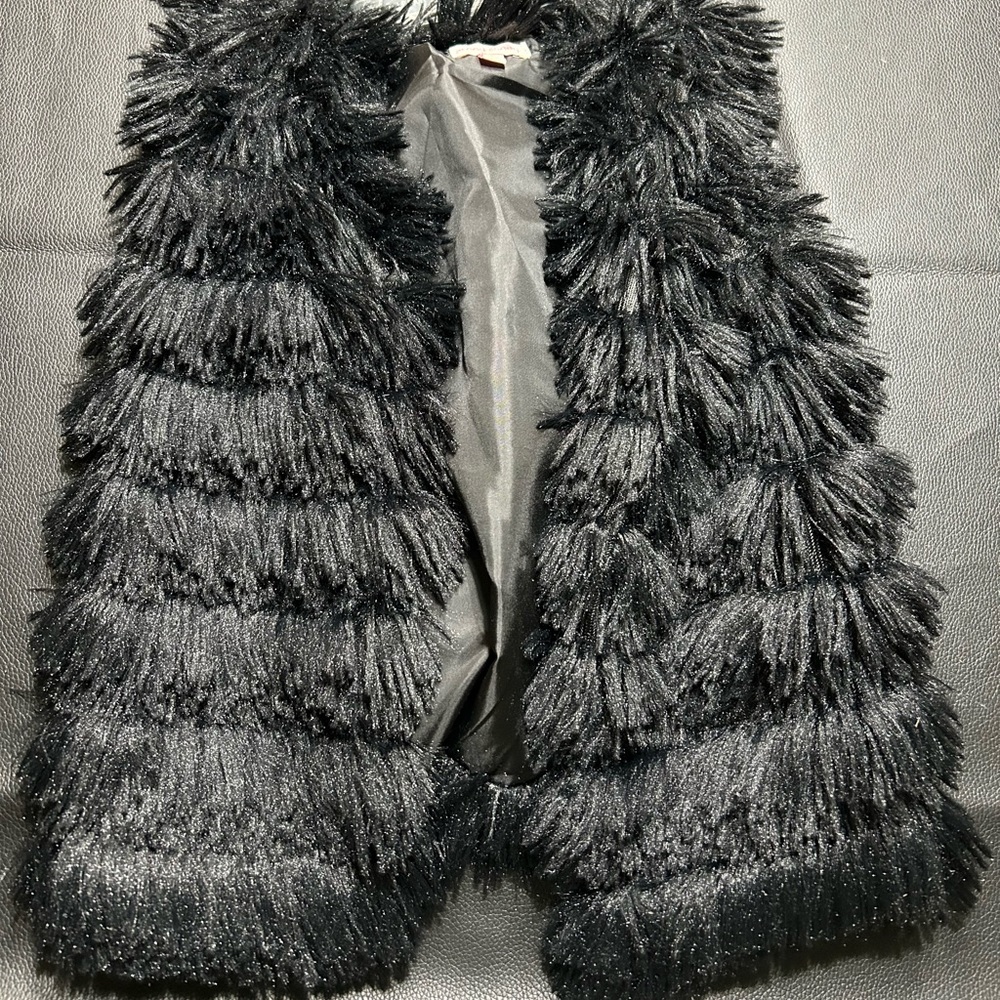 Penny Candy faux shearling vest